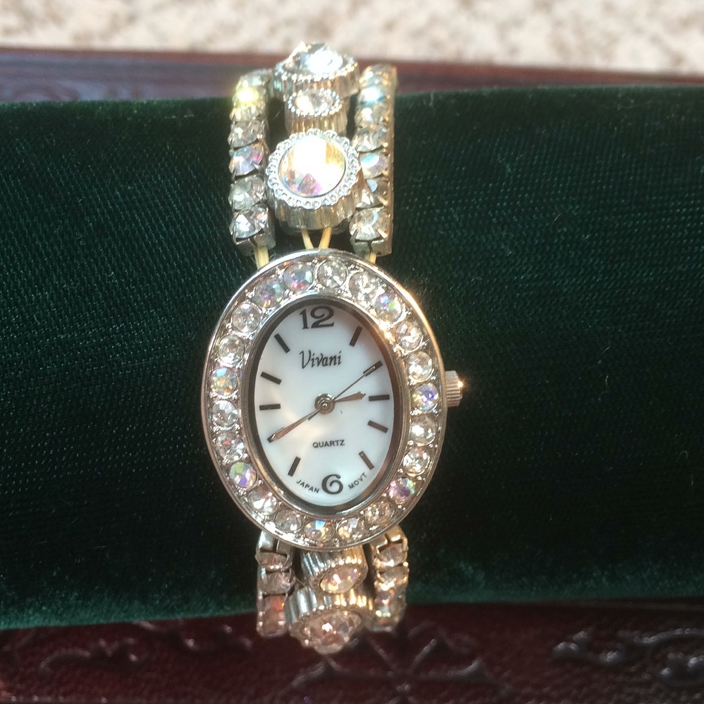 Rhinestone watch
